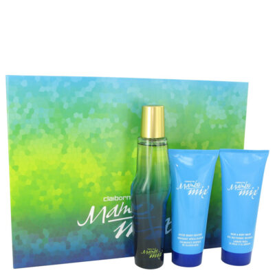 Mambo Mix by Liz Claiborne Gift Set — 3.4 oz Eau De Cologne Spray + 3.4 oz After Shave Soother + 3.4 oz Shower Gel (Men)