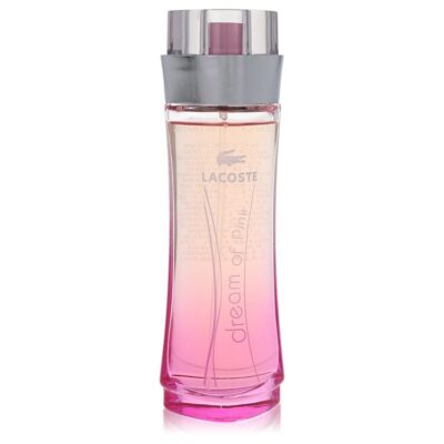 Dream of Pink by Lacoste Eau De Toilette Spray (Tester) 3 oz (Women)