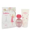 Cabotine Rose by Parfums Gres Gift Set — 3.4 oz Eau De Toilette Spray + 6.7 oz Body Lotion (Women)