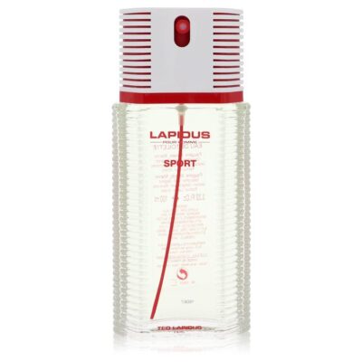 Lapidus Pour Homme Sport by Ted Lapidus Eau De Toilette Spray (Tester) 3.33 oz (Men)