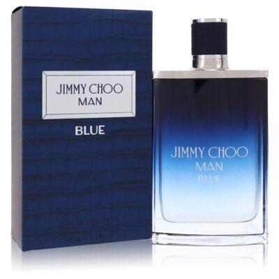 Jimmy Choo Man Blue by Jimmy Choo Eau De Toilette Spray 3.3 oz (Men)