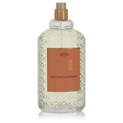 4711 Acqua Colonia White Peach & Coriander by 4711 Eau De Cologne Spray (Unisex Tester) 5.7 oz (Women)