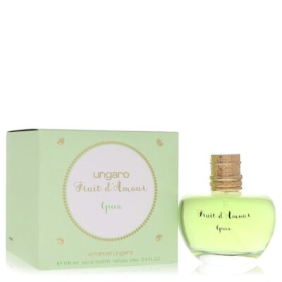 Ungaro Fruit D’amour Green by Ungaro Eau De Toilette Spray 3.4 oz (Women)