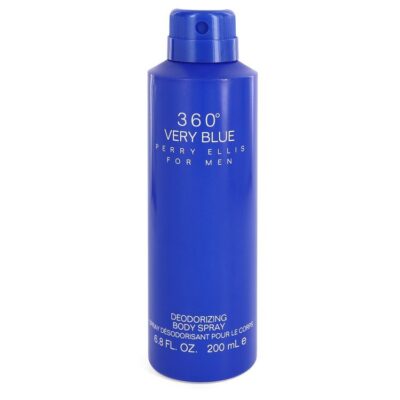 Perry Ellis 360 Very Blue by Perry Ellis Body Spray (unboxed) 6.8 oz (Men)