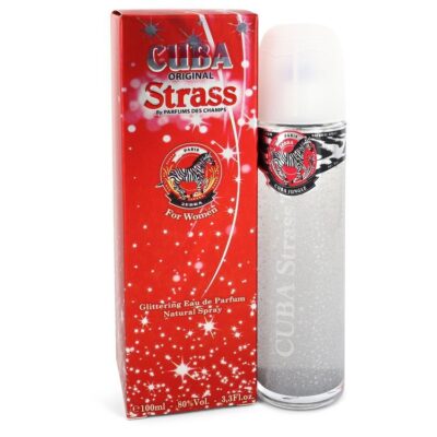 Cuba Strass Zebra by Fragluxe Eau De Parfum Spray 3.4 oz (Women)