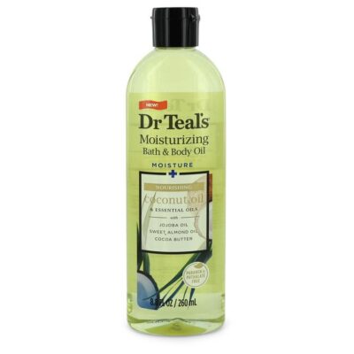 Dr Teal’s Moisturizing Bath & Body Oil by Dr Teal’s Nourishing Coconut Oil with Essensial Oils Jojoba Oil Sweet Almond Oil and Cocoa Butter 8.8 oz (Women)