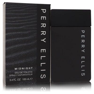 Perry Ellis Midnight by Perry Ellis Eau De Toilette Spray 3.4 oz (Men)