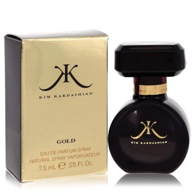 Kim Kardashian Gold by Kim Kardashian Mini EDP Spray .25 oz (Women)