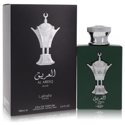 Lattafa Pride Al Areeq Silver by Lattafa Eau De Parfum Spray (Unisex) 3.4 oz (Men)