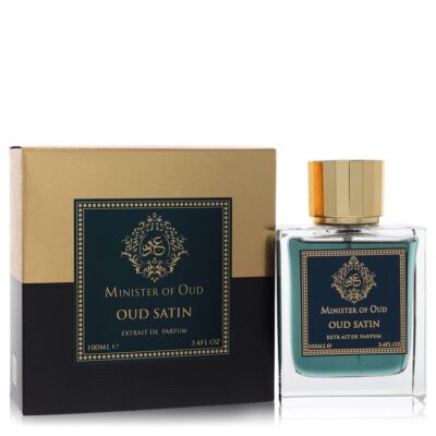 Minister Of Oud Oud Satin by Fragrance World Extrait De Parfum 3.4 oz (Men)