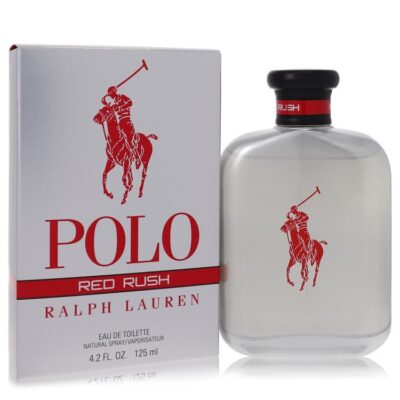 Polo Red Rush by Ralph Lauren Eau De Toilette Spray 4.2 oz (Men)