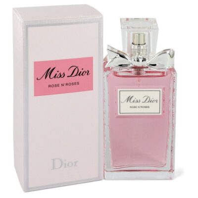 Miss Dior Rose N’Roses by Christian Dior Eau De Toilette Spray 1.7 oz (Women)