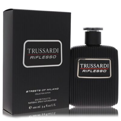 Trussardi Riflesso Streets Of Milano by Trussardi Eau De Toilette Spray 3.4 oz (Men)