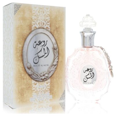 Lattafa Rouat Al Musk by Lattafa Eau De Parfum Spray (Unisex) 3.4 oz (Women)