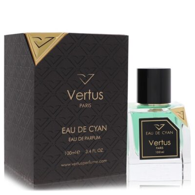 Vertus Eau De Cyan by Vertus Eau De Parfum Spray (Unisex) 3.4 oz (Men)