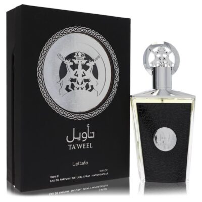 Lattafa Taweel by Lattafa Eau De Parfum Spray (Unisex) 3.4 oz (Men)