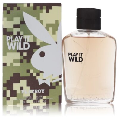 Playboy Play It Wild by Playboy Eau De Toilette Spray (Unboxed) 2 oz (Men)