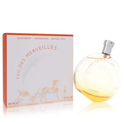 Eau Des Merveilles by Hermes Eau De Toilette Spray 3.4 oz (Women)