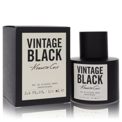 Kenneth Cole Vintage Black by Kenneth Cole Eau De Toilette Spray 3.4 oz (Men)