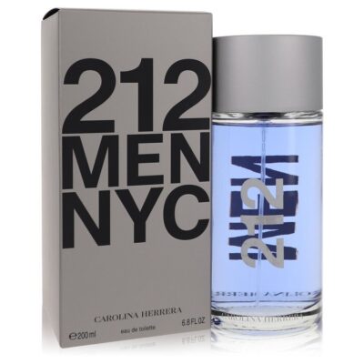 212 by Carolina Herrera Eau De Toilette Spray 6.8 oz (Men)