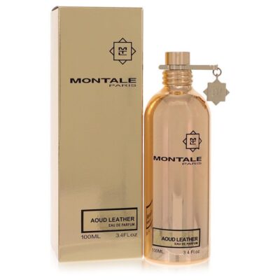 Montale Aoud Leather by Montale Eau De Parfum Spray (Unisex) 3.4 oz (Women)