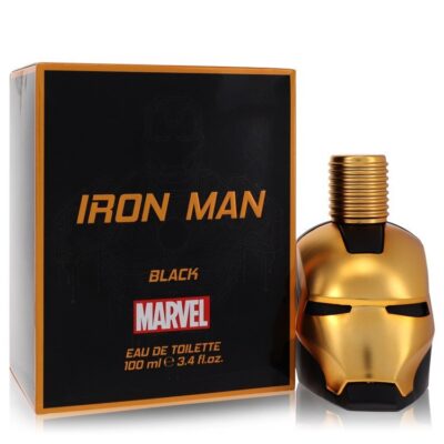 Iron Man Black by Marvel Eau De Toilette Spray 3.4 oz (Men)