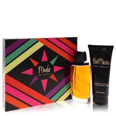 Mackie by Bob Mackie Gift Set — 3.4 oz Eau De Toilette Spray + 6.8 oz Body Cream (Women)