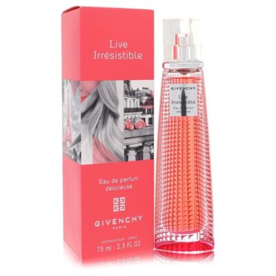 Live Irresistible Delicieuse by Givenchy Eau De Parfum Spray 2.5 oz (Women)