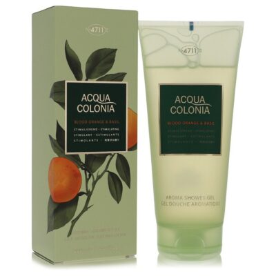 4711 Acqua Colonia Blood Orange & Basil by 4711 Shower Gel 6.8 oz (Women)