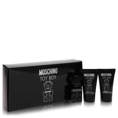 Moschino Toy Boy by Moschino Gift Set — .17 oz Mini EDP + .8 oz Shower Gel + .8 oz After Shave Balm (Men)