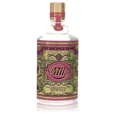 4711 Floral Collection Rose by 4711 Eau De Cologne Spray (Unisex Tester) 3.4 oz (Men)