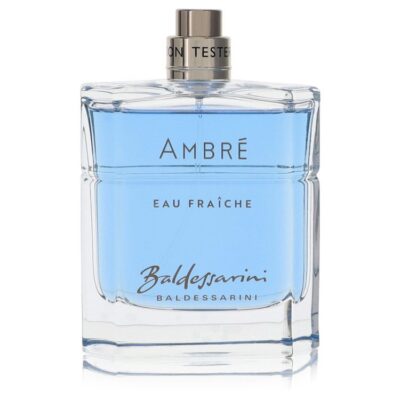 Baldessarini Ambre Eau Fraiche by Hugo Boss Eau De Toilette Spray (Tester) 3 oz (Men)