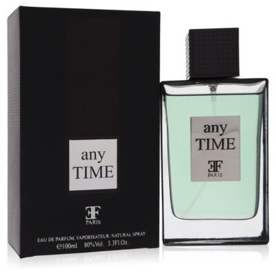 Any Time by Elysee Fashion Eau De Parfum Spray 3.3 oz (Men)