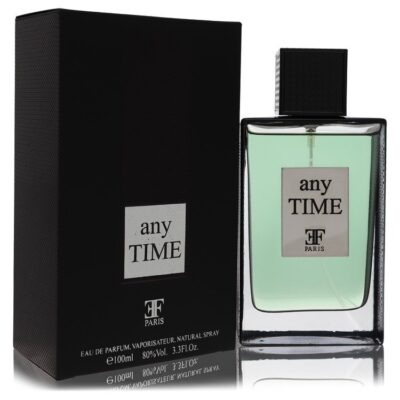 Any Time by Elysee Fashion Eau De Parfum Spray 3.3 oz (Men)