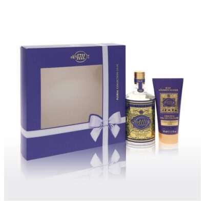 4711 Lilac by 4711 Gift Set (Unisex) — 3.4 oz Eau De Cologne Spray + 1.7 oz Shower Gel (Men)