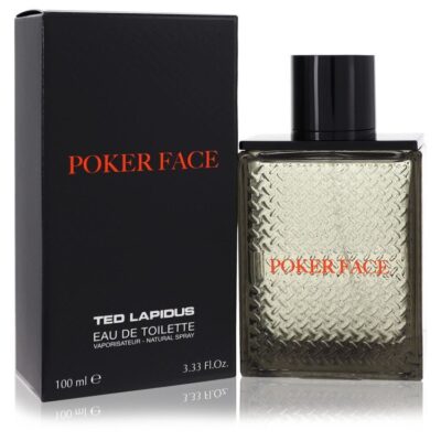 Ted Lapidus Poker Face by Ted Lapidus Eau De Toilette Spray 3.4 oz (Men)