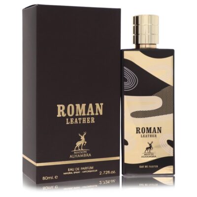 Maison Alhambra Roman Leather by Maison Alhambra Eau De Parfum Spray (Unisex) 2.7 oz (Men)