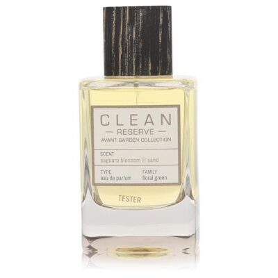 Clean Reserve Saguaro Blossom & Sand by Clean Eau De Parfum Spray (Unisex Tester) 3.4 oz (Men)