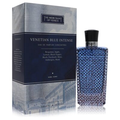 Venetian Blue Intense by The Merchant Of Venice Eau De Parfum Spray Concentree 3.4 oz (Men)