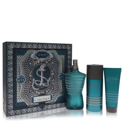 Jean Paul Gaultier by Jean Paul Gaultier Gift Set — 4.2 oz Eau De Toilette Spray + 5.1 oz Deodorant Spray + 2.5 oz Shower Gel (Men)