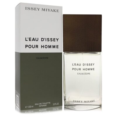 L’Eau D’issey Eau & Cedre by Issey Miyake Eau De Toilette Intense Spray 3.3 oz (Men)