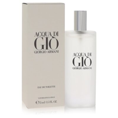 Acqua Di Gio by Giorgio Armani Eau De Toilette Spray .5 oz (Men)