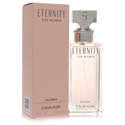 Eternity Eau Fresh by Calvin Klein Eau De Parfum Spray 3.4 oz (Women)