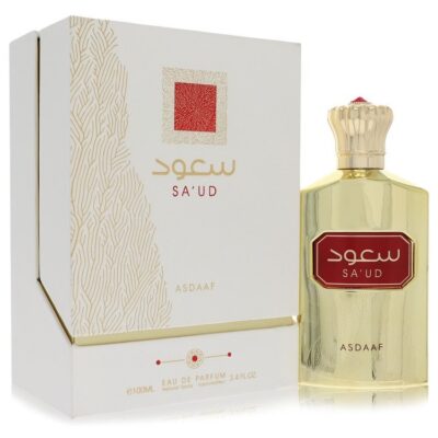 Lattafa Asdaaf Sa’ud by Lattafa Eau De Parfum Spray (Unisex) 3.4 oz (Women)